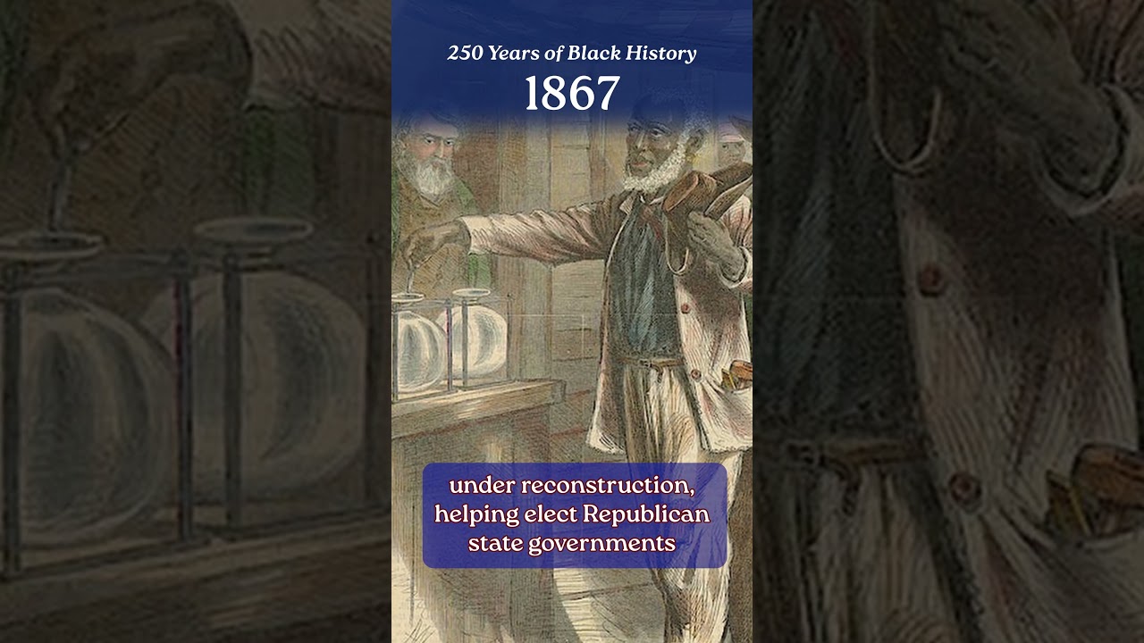 #250YearsOfBlackHistory: 1867 - Законы о реконструкции, Морхаус и избирательные права чернокожих ...