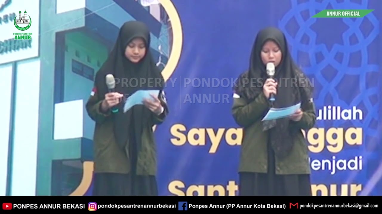 mc bilingual Arab Indonesia