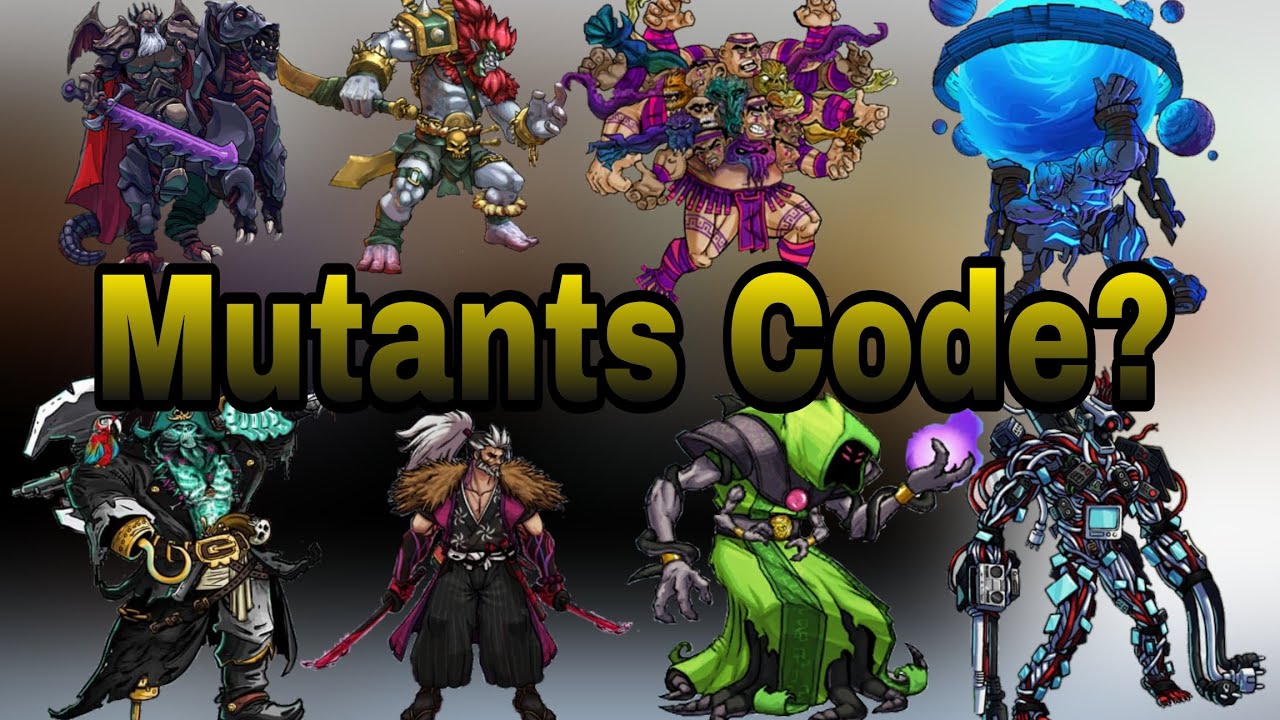 MGG How to know all the Mutant Codes for Breeding Hack