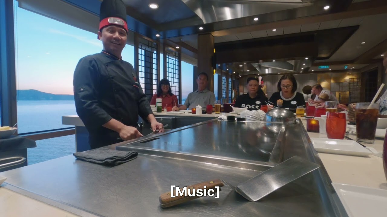 What Happens at the Quietest Restaurant on a Cruise Ship?