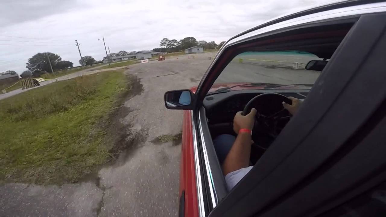 Spring 2016 Carlstromring Super Tarmac Rallycross BMW 535is Stage 2