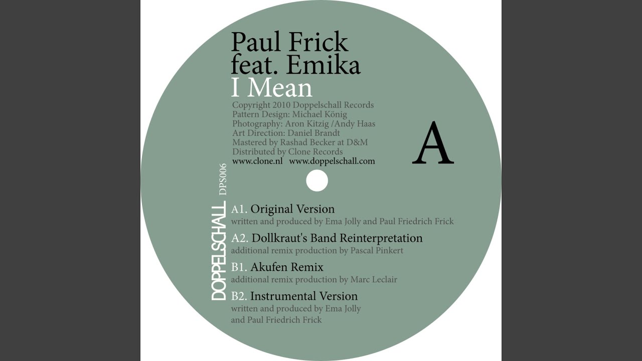 I Mean (Dollkraut's Band Reinterpretation)