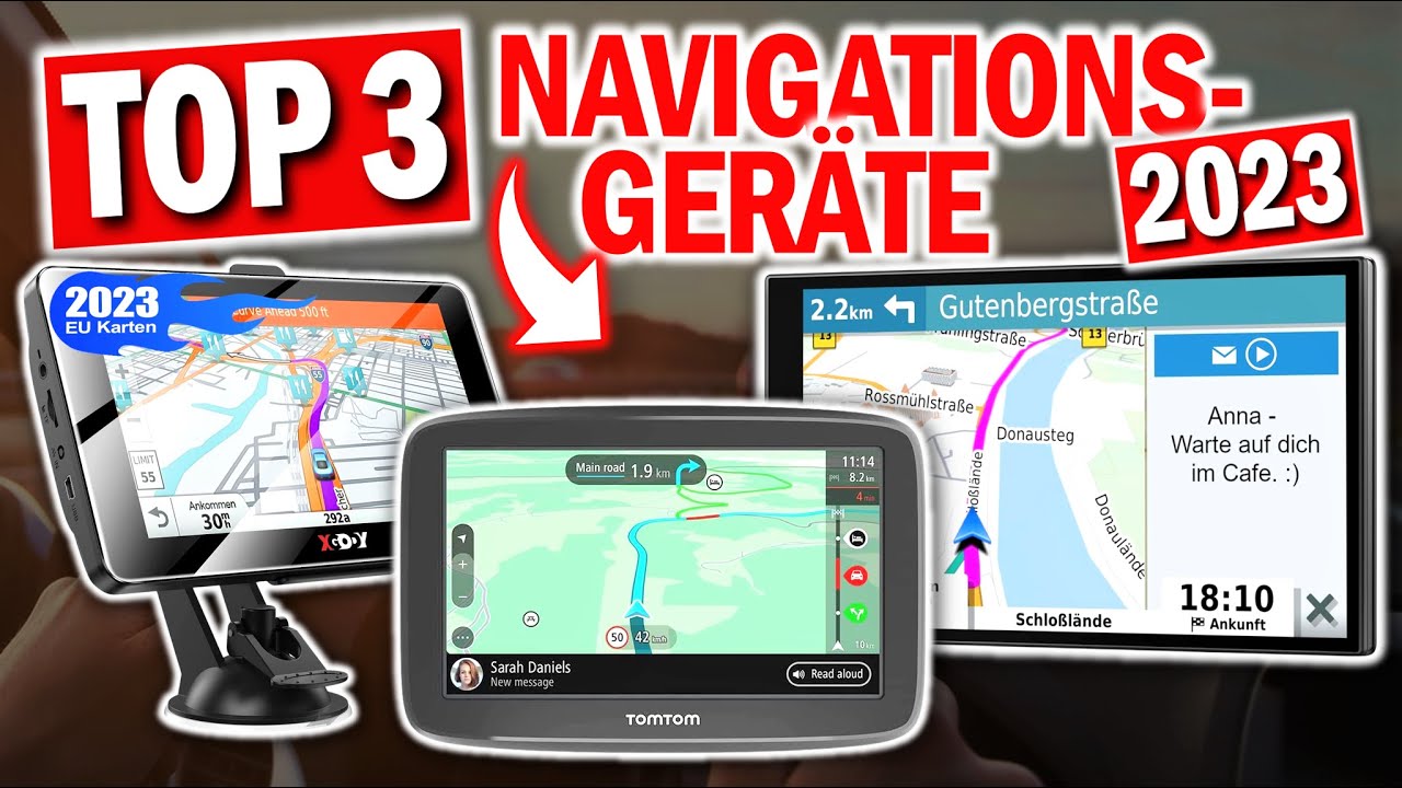 Beste AUTO-NAVIGATIONSSYSTEME 2026 | Top 3 Autonavigationsgeräte Test
