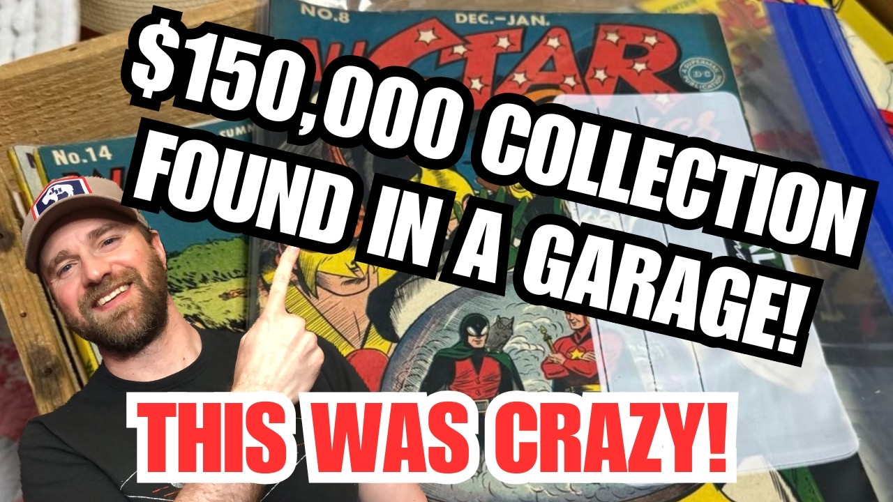 Found In the GARAGE | $150,000 Comic Collection