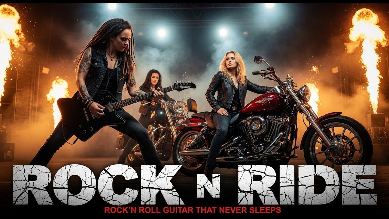 Best Music Rock n Roll 🎶 Rock n Ride 🎸 Rock n Roll Guitar That Never Sleeps