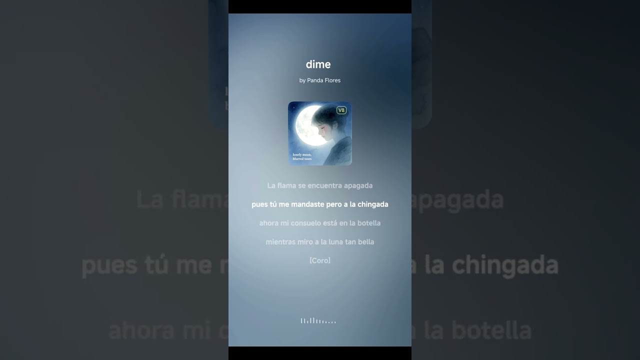Dime(remasterizada)🌕🌃💔#musica #escueladerap #music #freestyle #mexico #rap #sad 