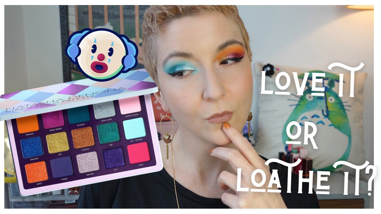 NATASHA DENONA CIRCO LOCO // First Impressions, Swatches and Two looks