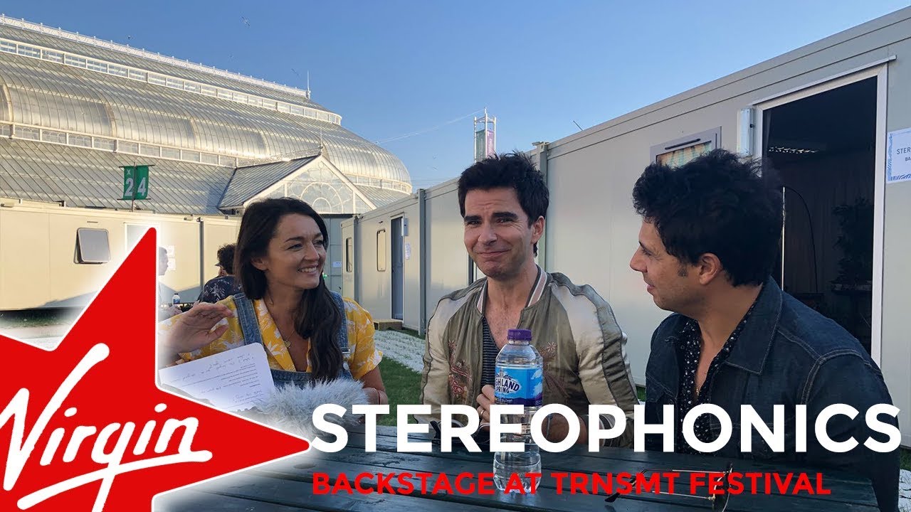 Stereophonics backstage at TRNSMT Festival 2018