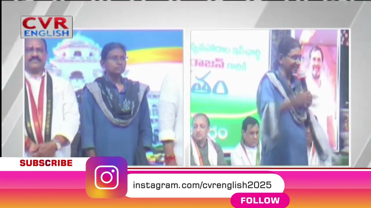 SIR Controversy Deepens in Telangana as Congress Attacks BJP | CVR ENGLISH