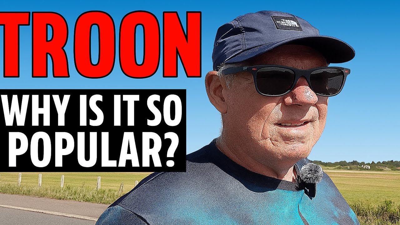 Why is the Scottish town of TROON so popular?