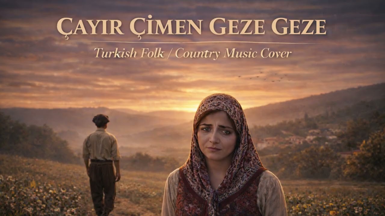 Çayır Çimen Geze Geze (Anatolian Folk) / Country Music Cover