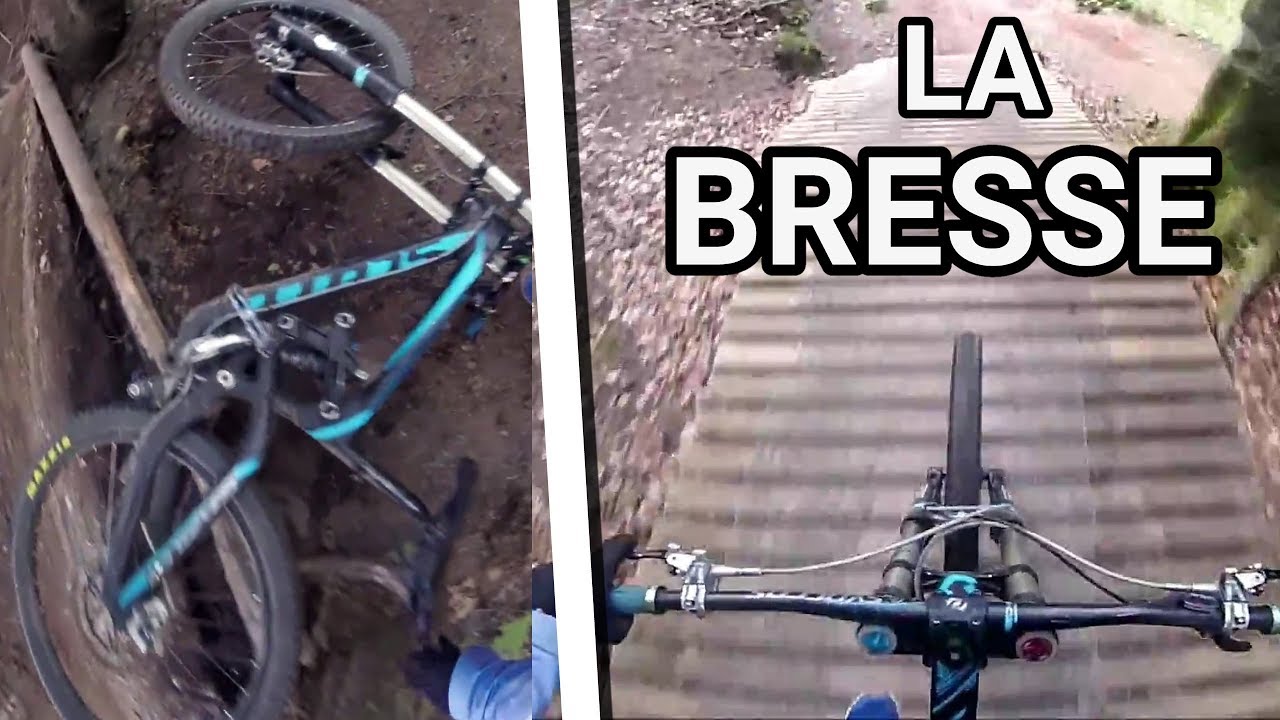CRASH en Folie ! - BIKE PARK LA BRESSE 2018 - MTB EDIT