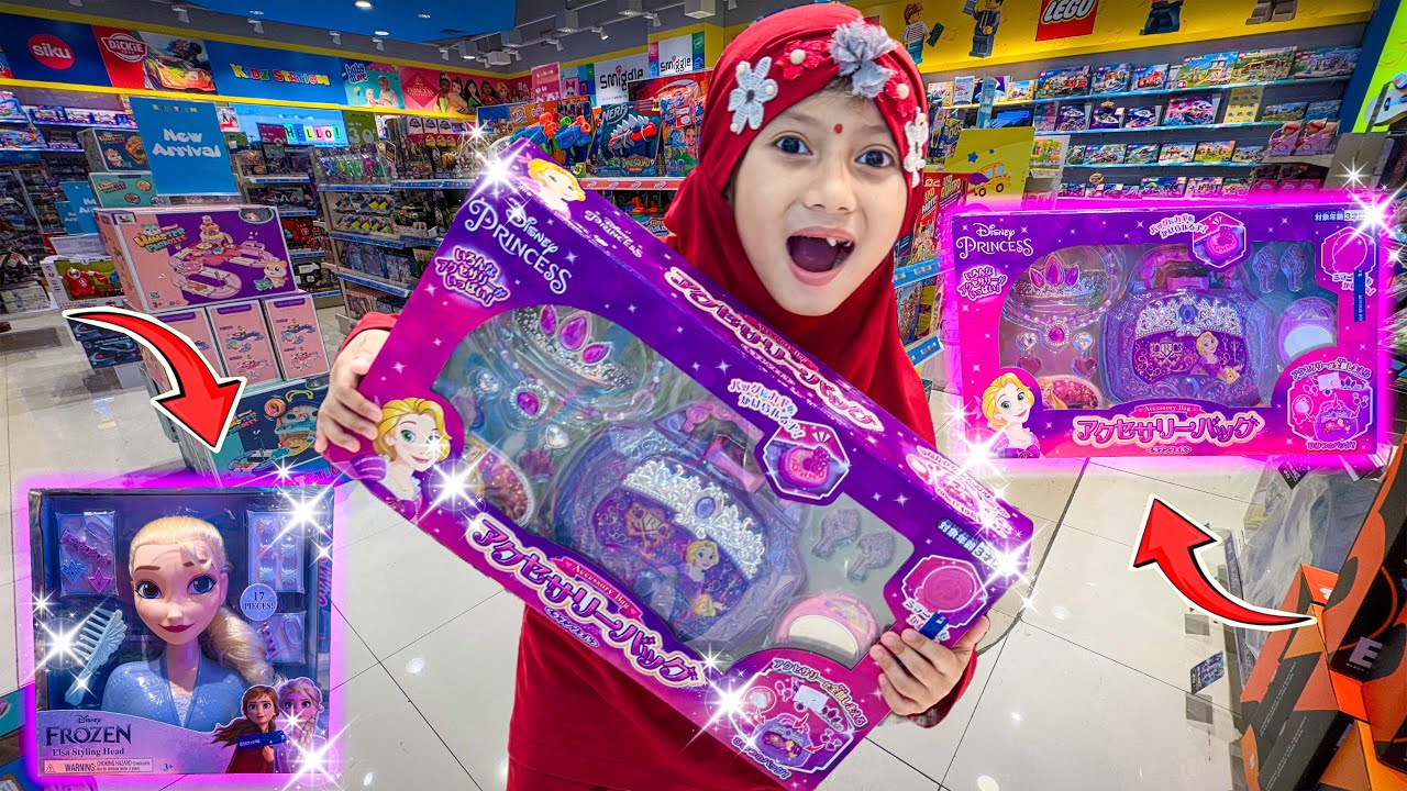 AQILA JAJAN MAINAN DI KIDZ STATION DI AEON MALL