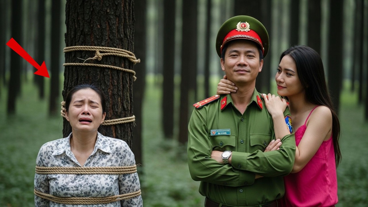 Trung Úy Trói Vợ Vào Cây Để Đưa Nhân Tình Đi Chơi, 5 P Sau Bố Vợ Thiếu Tướng Công An Đến Cùng Lệnh