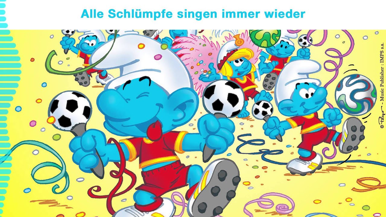 Fußballfieber • Singe zusammen mit den Schlümpfen