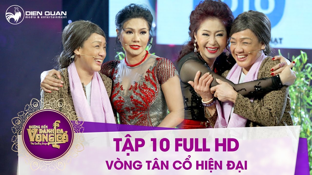 Đường đến danh ca vọng cổ | tập 10 full hd: NSƯT Phương Hồng Thủy xúc động khi trợ diễn cho thí sinh