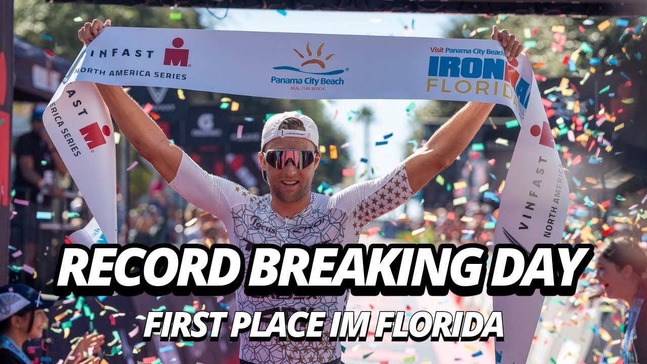 IRONMAN FLORIDA 1st place and American Record- 4th all Time