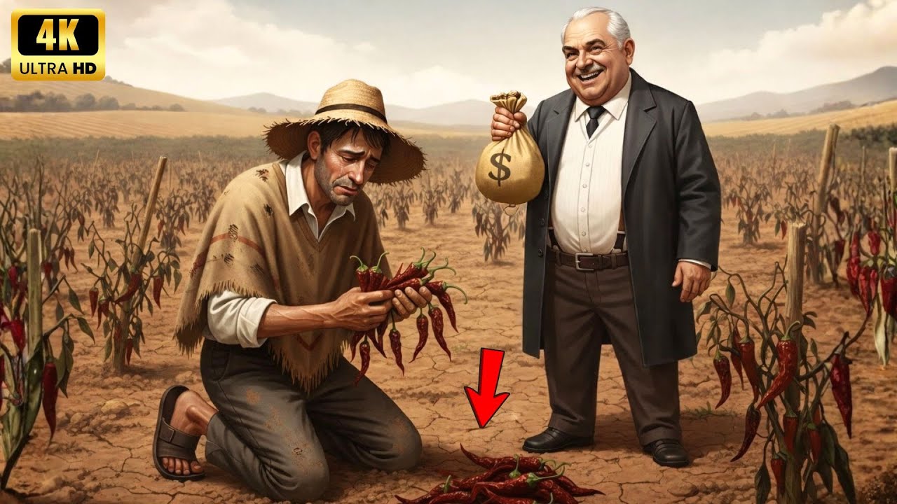 El Patrón Rico Le Pagó Tras 20 Años De Trabajo Vendiéndole Una Tierra De Chiles Árida Y Marchita