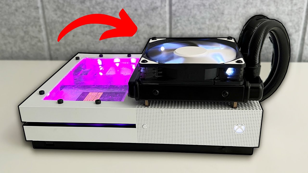 Я купил Xbox One S с жидкостным охлаждением на eBay...