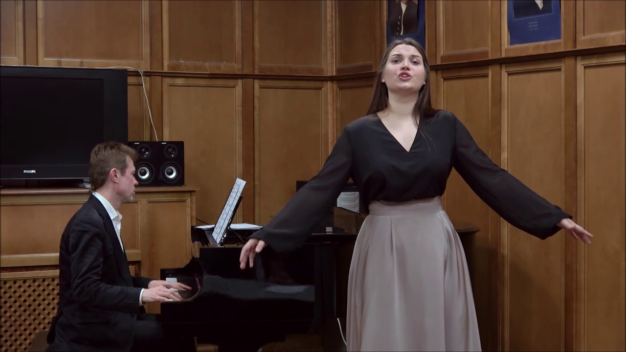Массне - Ариозо и гавот Манон из оперы &laquo;Манон&raquo; - MASSENET Manon's aria - Лу̀парева Мария