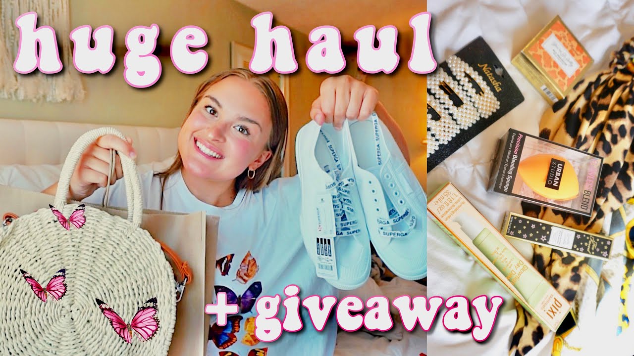 post quarantine haul! (first day shopping) + GIVEAWAY