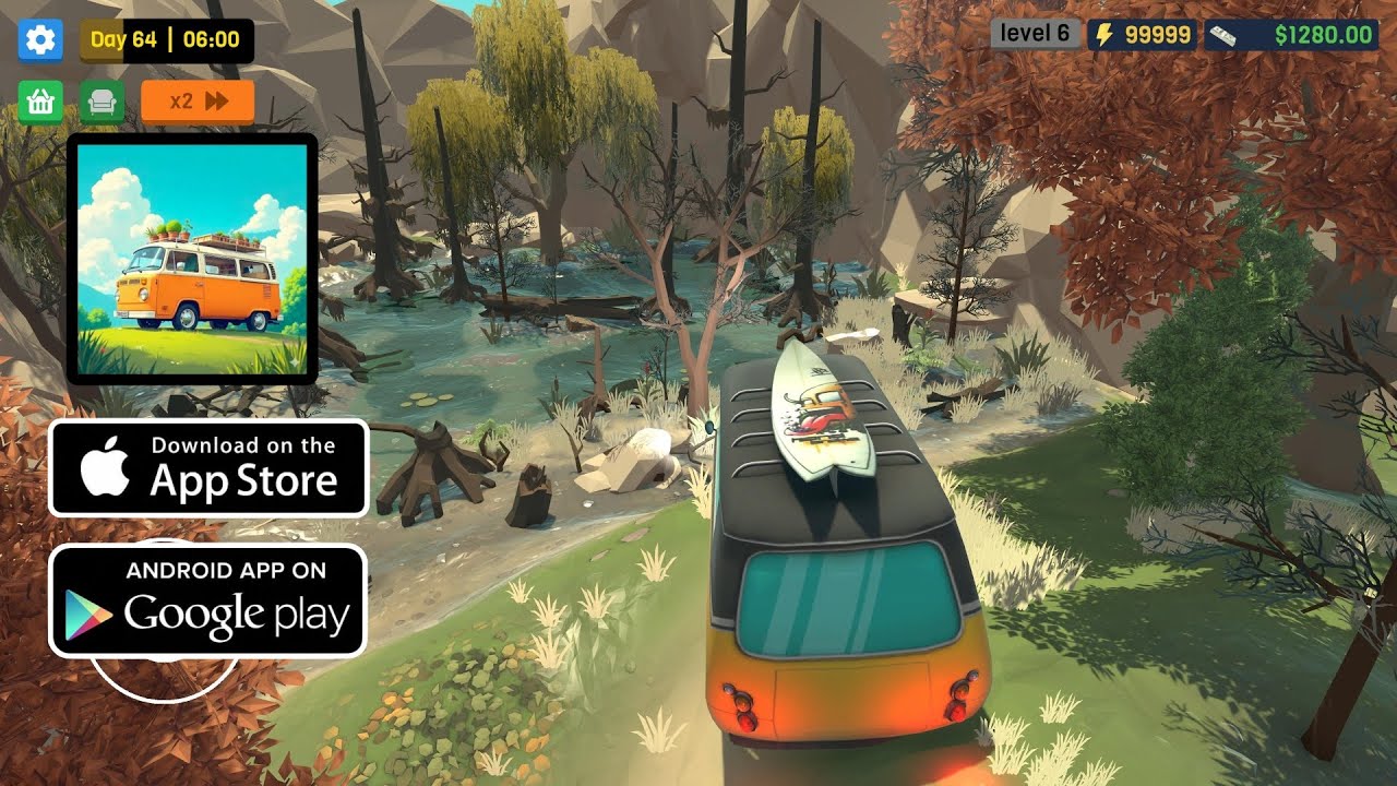 🚐 RV Camper Simulator Gameplay | Road Trip Adventure | UHD Graphics