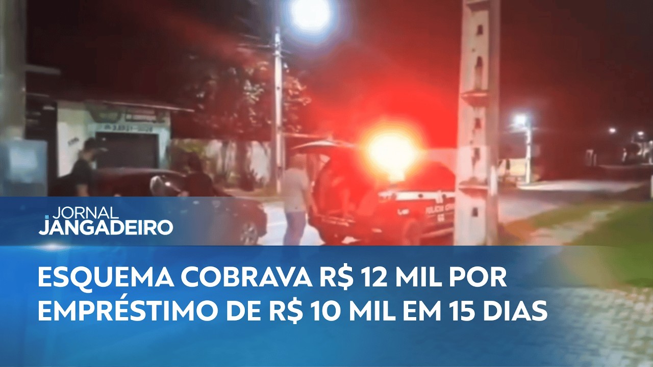 GRUPO SUSPEITO DE EMPRÉSTIMOS ILEGAIS COM JUROS ABUSIVOS É PRESO NO CEARÁ