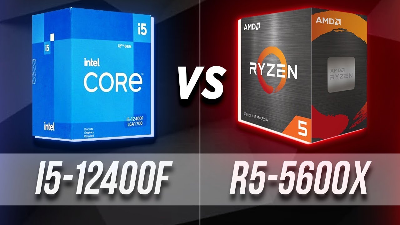 12400 vs 5600x (NO OC, Limit off) in 20 GAMES  12400f  i5 12400