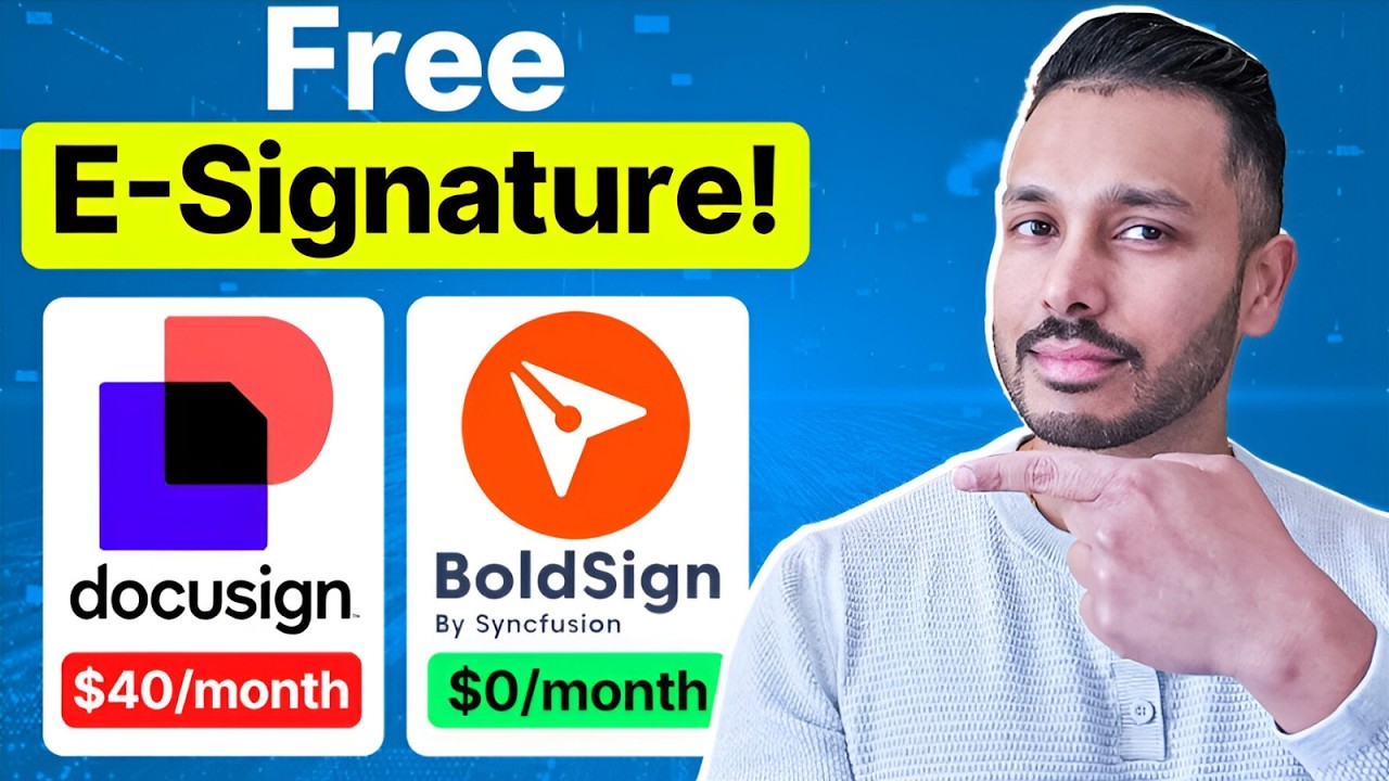 Free Digital Signature Tool That Replaces DocuSign (60 Second Setup)