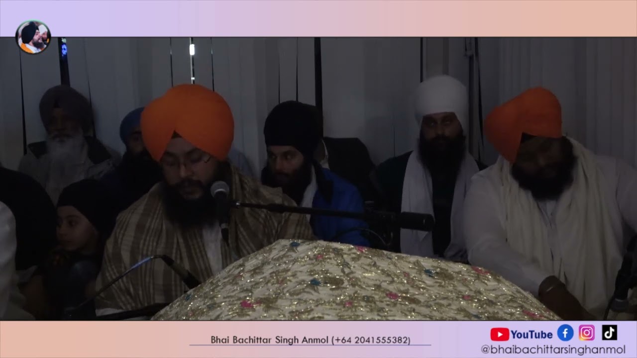 Kirtan Smagam 18 May 2024 | Bhai Bachittar Singh Anmol | Bhai Pritpal Singh New Zealand Wale