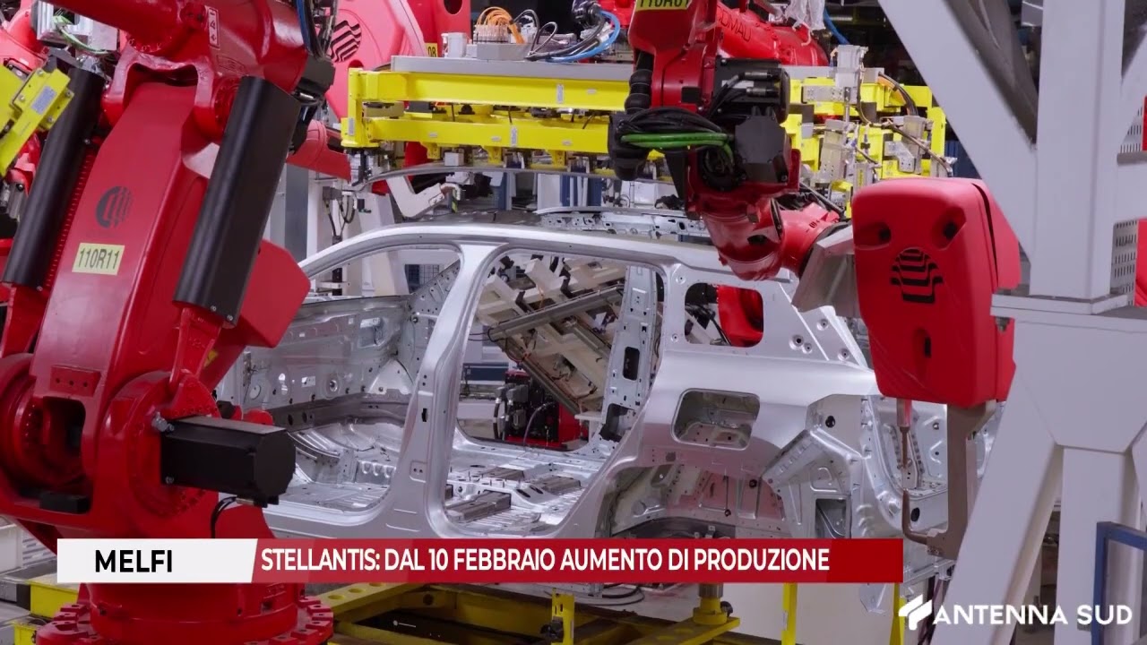 30 GENNAIO 2026 - MELFI: STELLANTIS DAL 10 FEBBRAIO AUMENTO DI PRODUZIONE