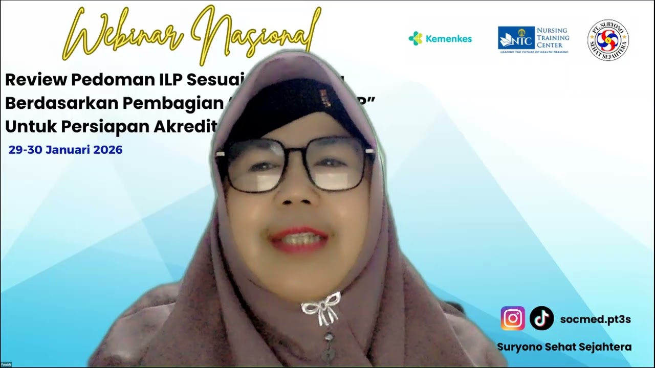 Webinar Pedoman ILP Berdasarkan “TKSD dan TKPP”|29 Januari 2026|PT. Suryono Sehat Sejahtera