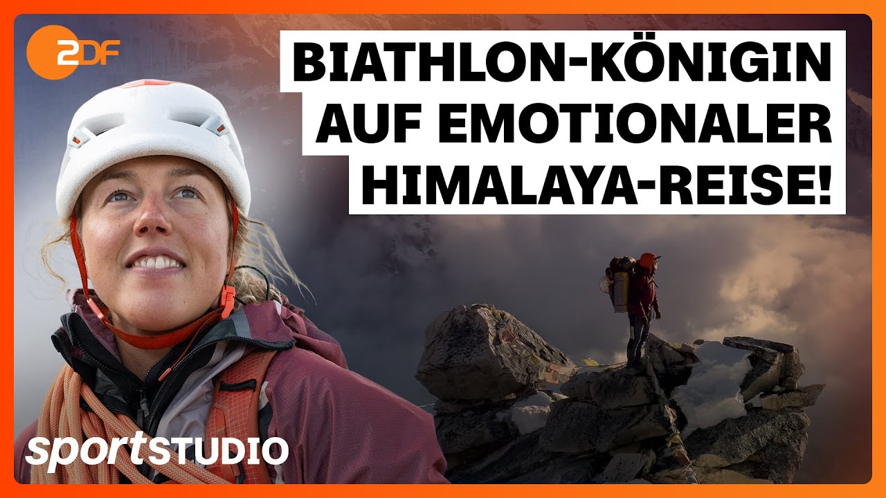 Spektakuläre Expedition: Biathlon-Star Laura Dahlmeier als Bergsteigerin im Himalaya | sportstudio