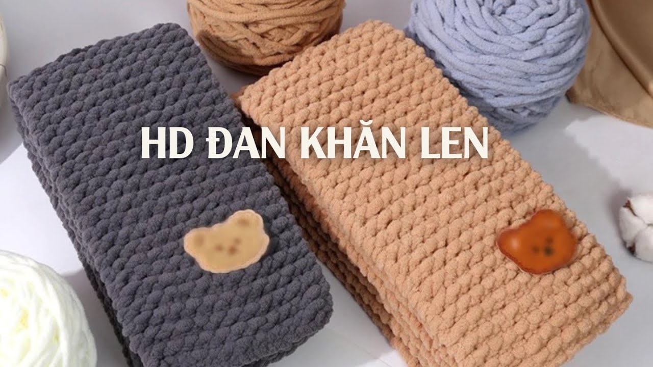 Hướng Dẫn Đan Khăn Len Bằng Khung Looom | Cách đan khăn len | Baggu DIY #shorts #handmade #baggudiy