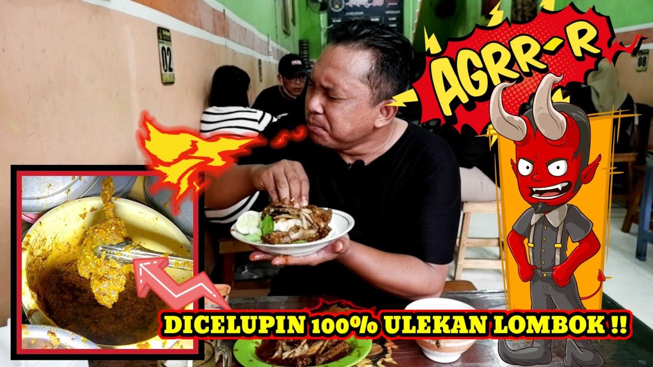 BEBEK  'TERSETAN'  ITU ADA DI JEMBER ‼️ bebek galak 88, sumpah aq nyerah dg sambalnya 🥵🥵🥵