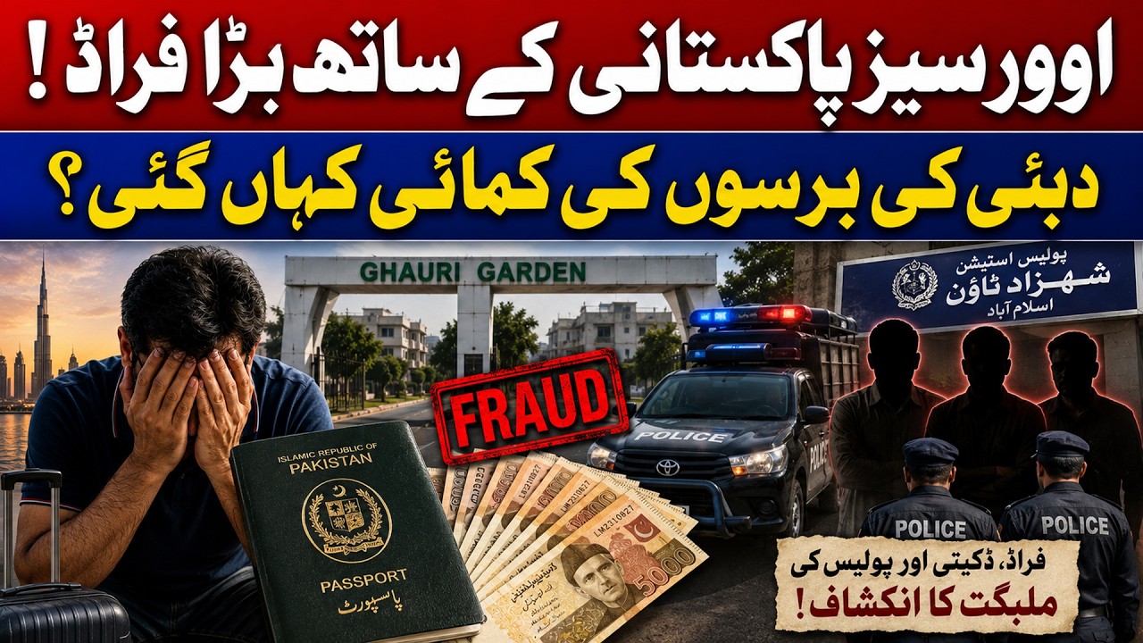 Overseas Pakistani Allegedly Loses Life Savings in Islamabad Property Fraud