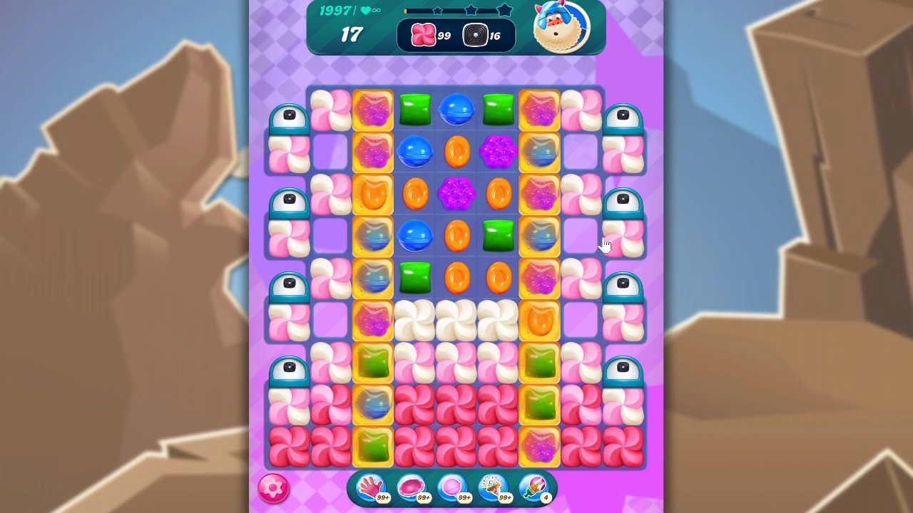 Candy Crush Saga LEVEL 1997 NO BOOSTERS (new version)🐟☑️