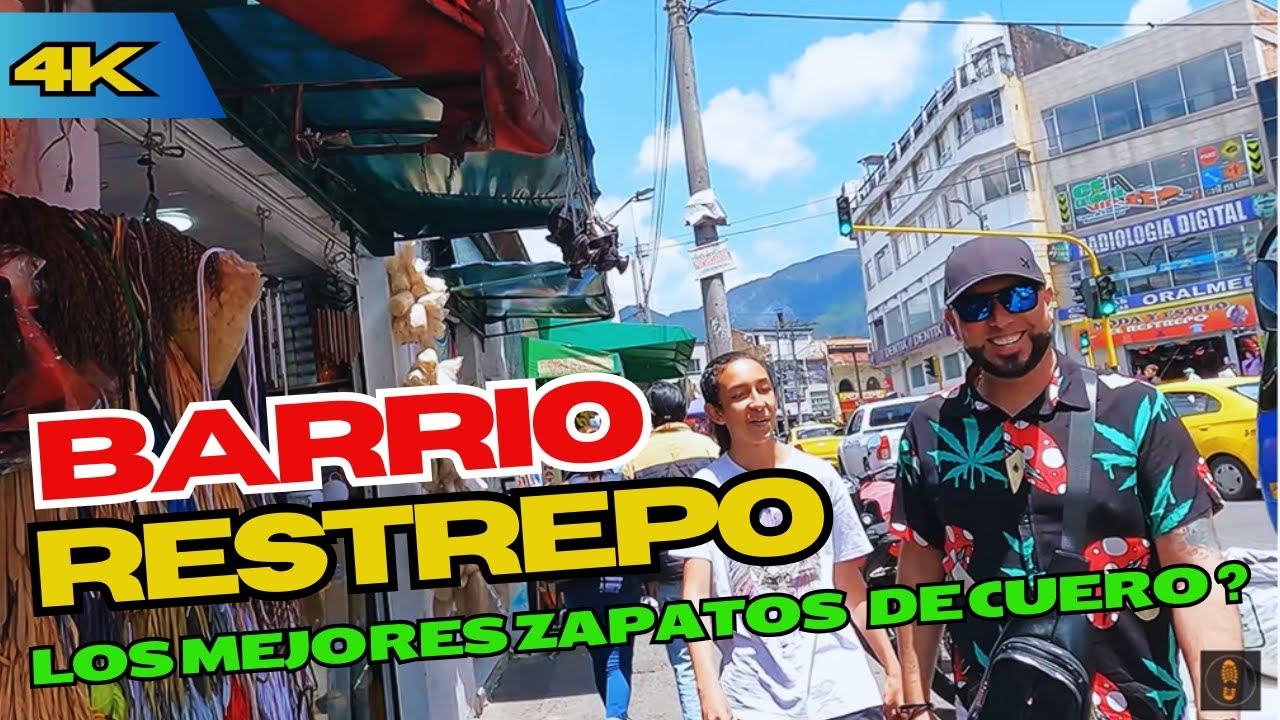 [ 4K ] Tour Barrio Restrepo Legendario  Sector Comercial Caminando explorando   BOGOTA │COLOMBIA