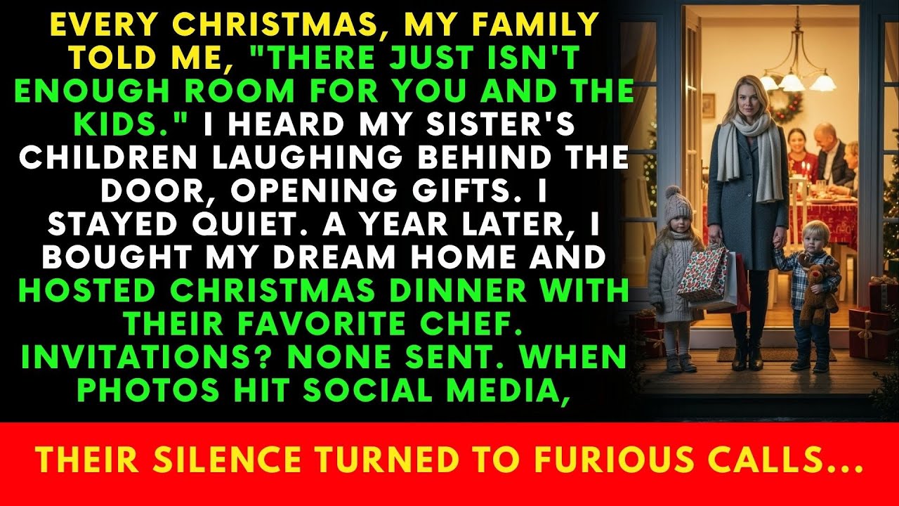 They Left Me and My Children Outside on Christmas Eve—This Was My Final Straw