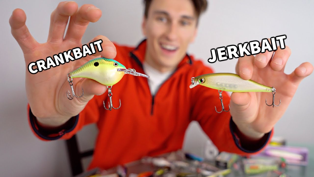 Comment Sélectionner le Bon Poisson-Nageur? (Jerkbait Vs Crankbait)