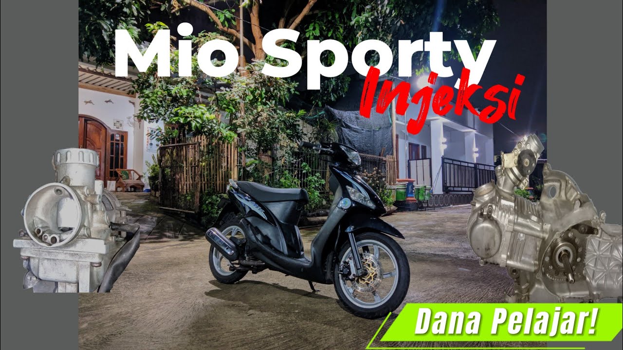 MIO SPORTY KARBU DIRUBAH JADI INJEKSI