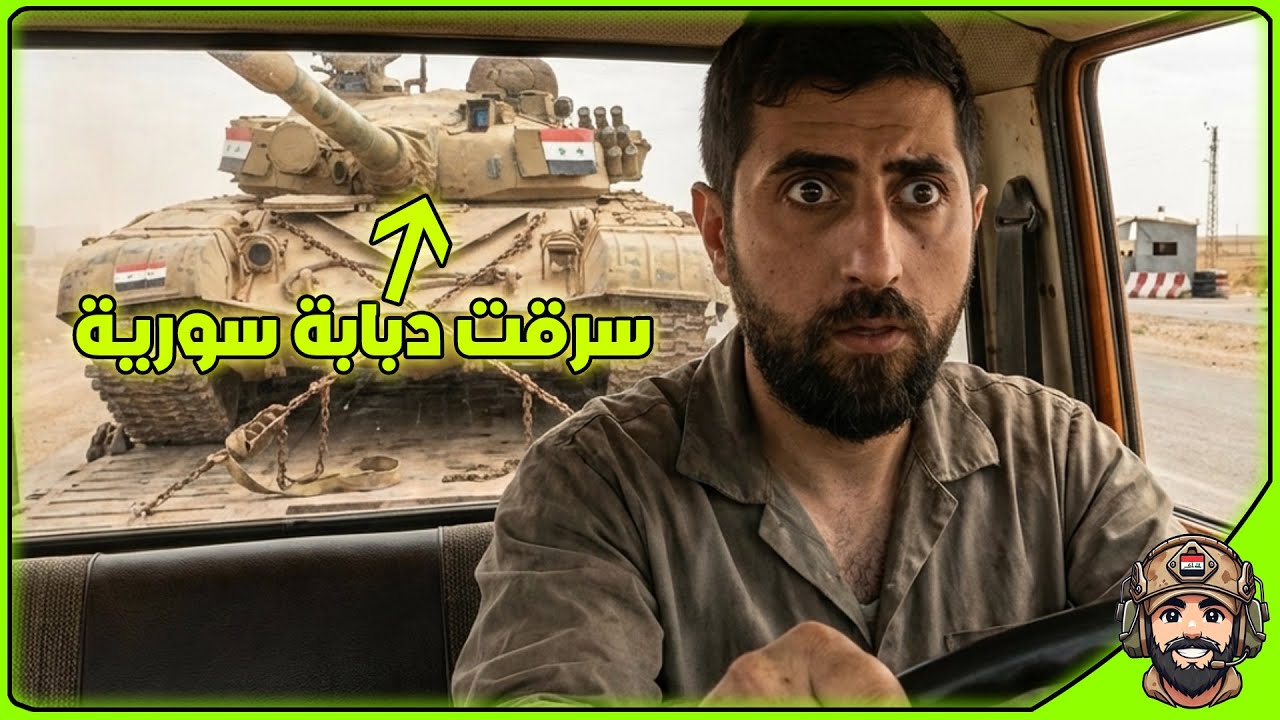 Танки бывшей сирийской армии бежали, и сотрудники Главного управления безопасности начали преслед...