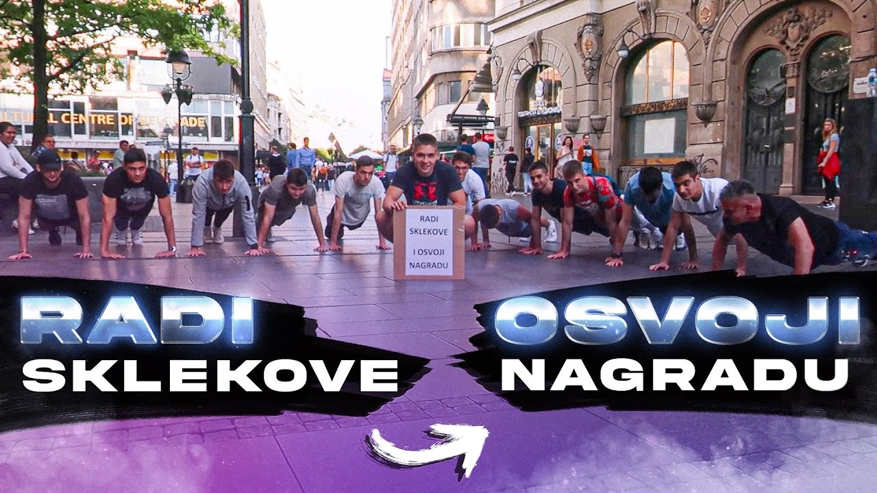 RADI SKLEKOVE I OSVOJI NAGRADU!