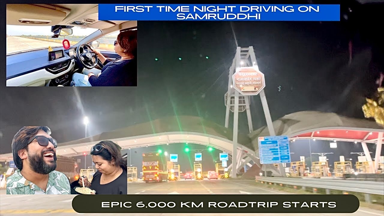 Epic 6,000 KM Road trip starts with Samruddhi Highway | Pune to Kolkata | Stay, Food, Road updates