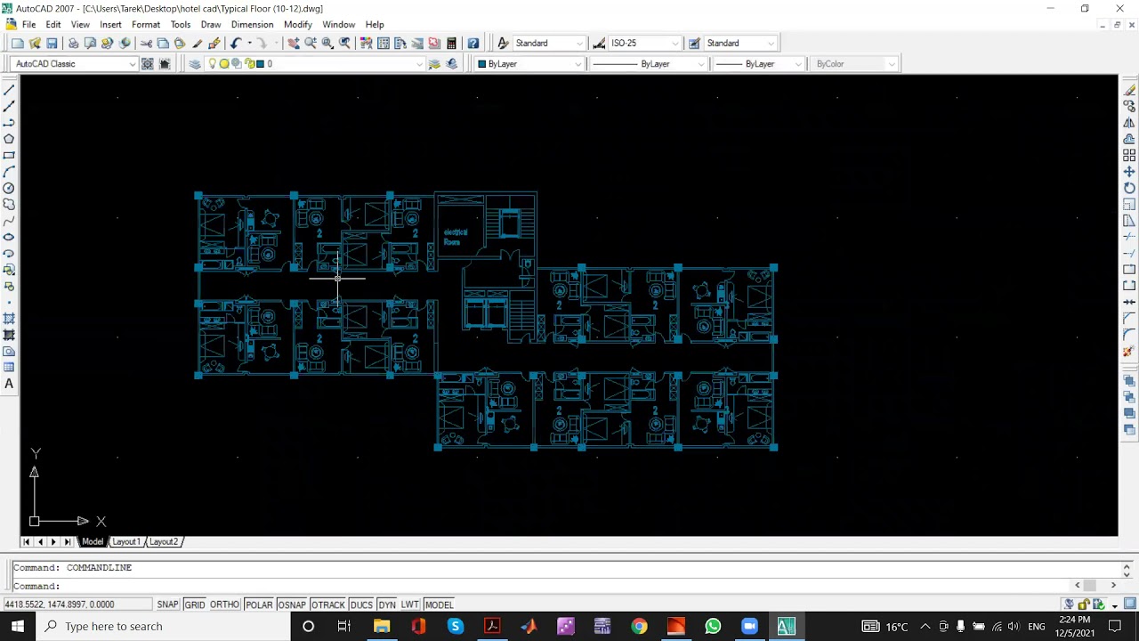 Dialux tutorial no.3 with AutoCAD