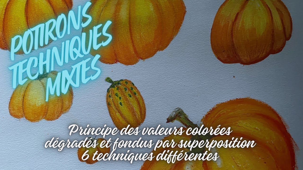 potirons techniques mixtes