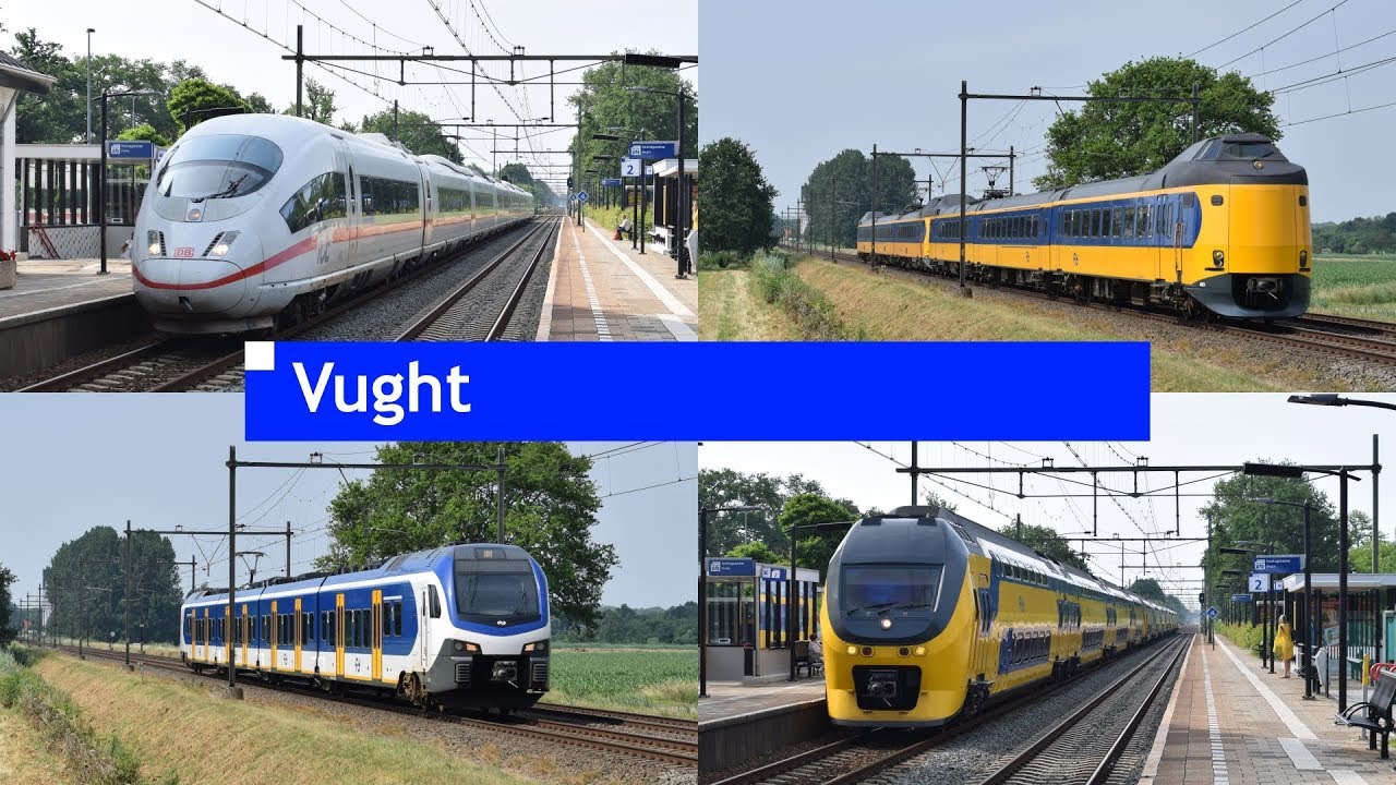 Treinen in en rondom Vught