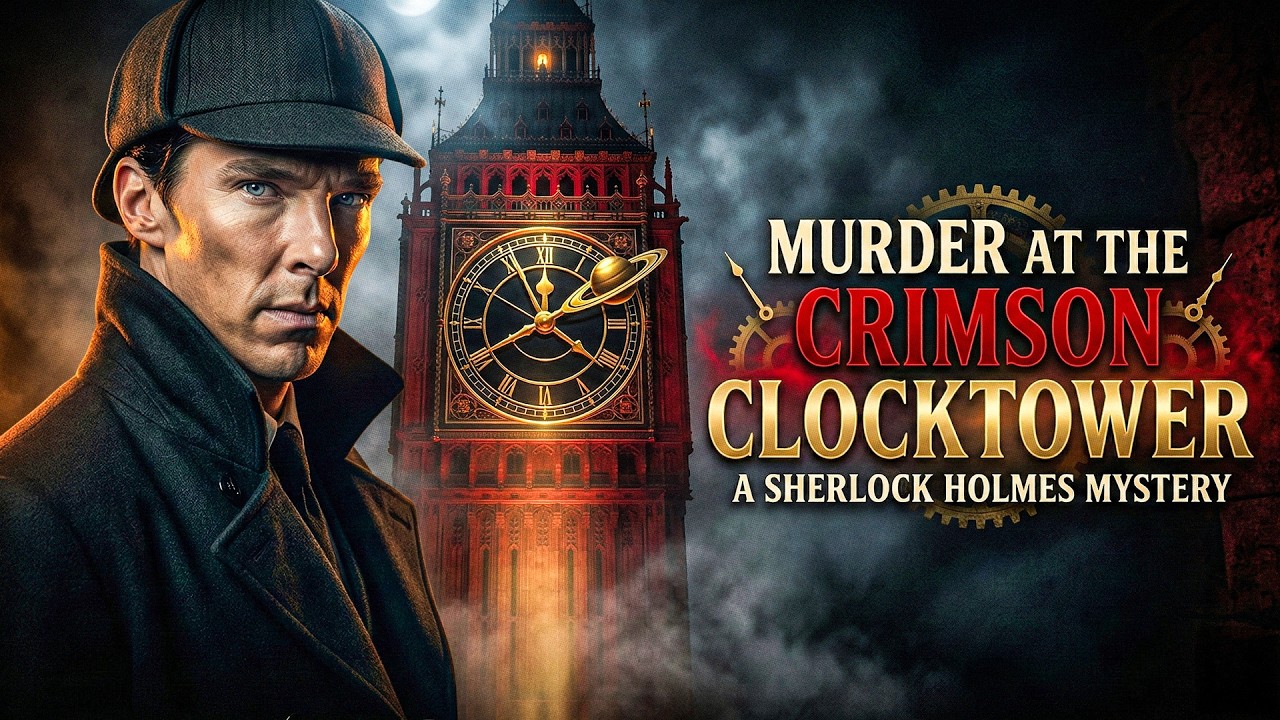 Murder at the Crimson Clocktower | A Sherlock Holmes Mystery