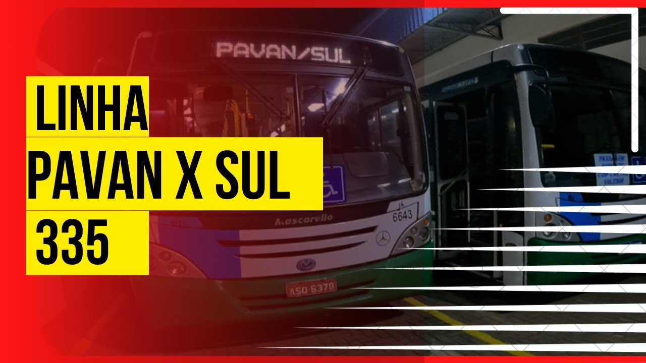 Linha 335 Pavan x Sul