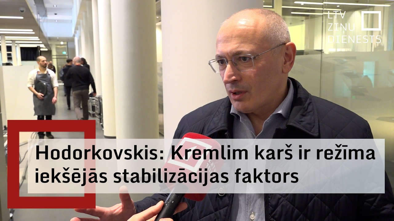 Miers apdraud Putinu vairāk nekā karš –  intervija ar Mihailu Hodorkovski (ar subtitriem)